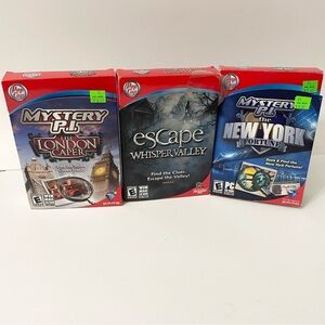 PopCap Mystery P.I London New York and Escape Whisper Valley PC Games